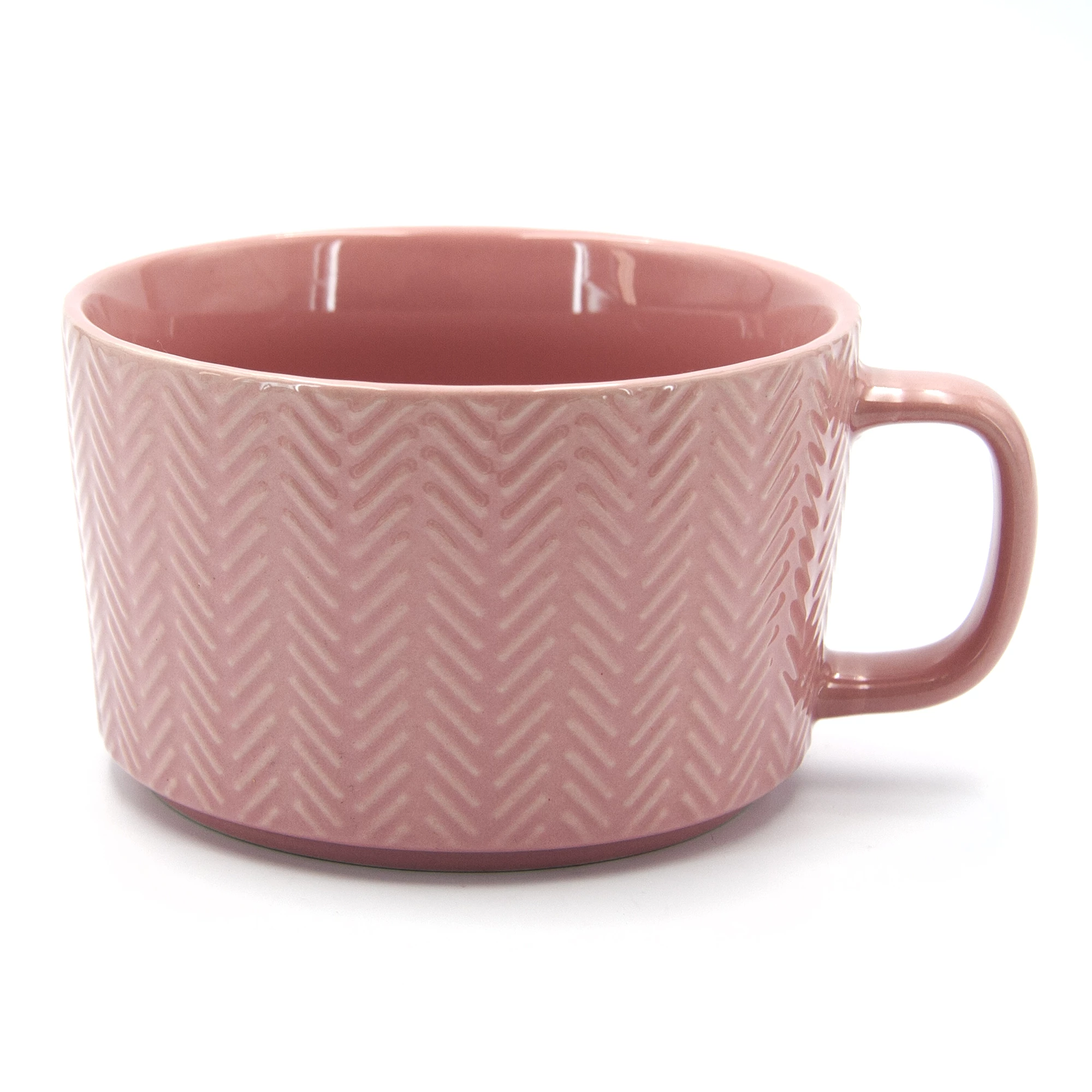Кухоль керамічний Milika BigMug Pink 700мл (M0420-KLSP13-T307A)