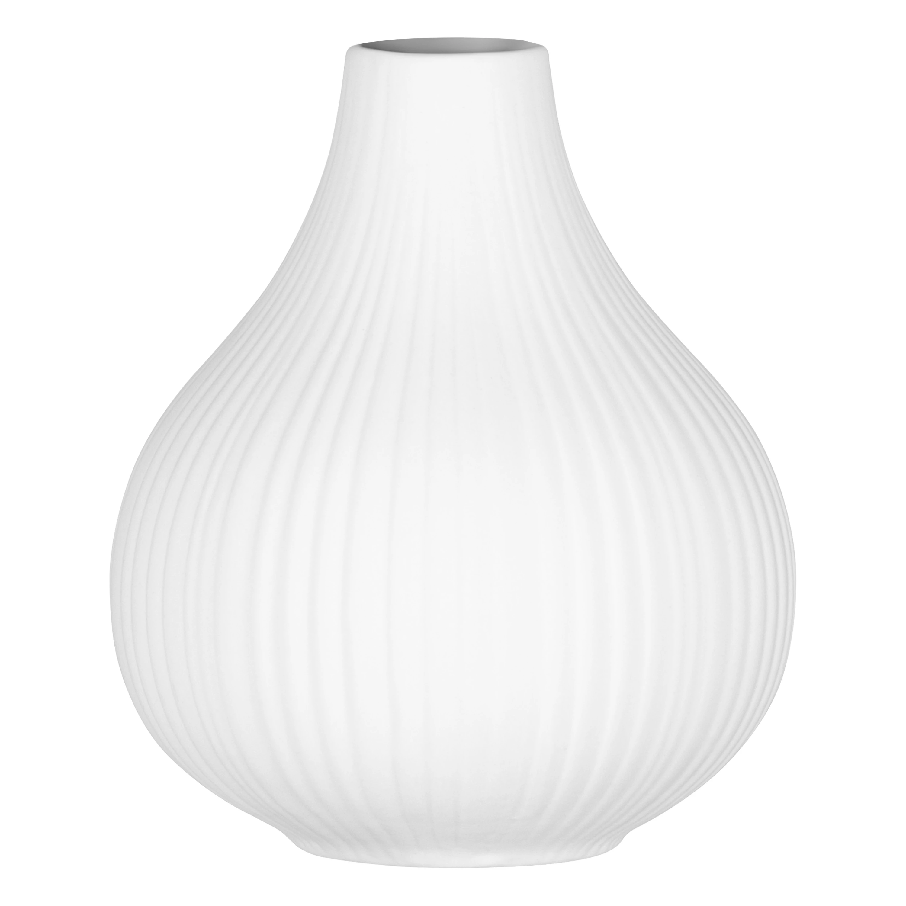 Ваза Ardesto Lucca 11.5х13.5см біла (AR3801W)