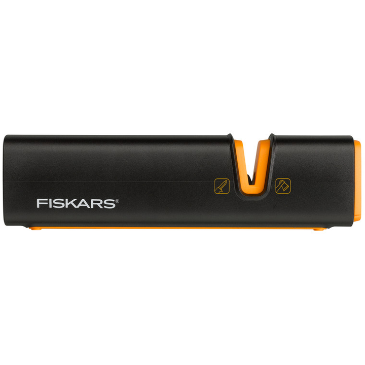 Точило для ножів Fiskars Edge, 16.5х3.5см, кераміка, пластик, чорний (1003098)