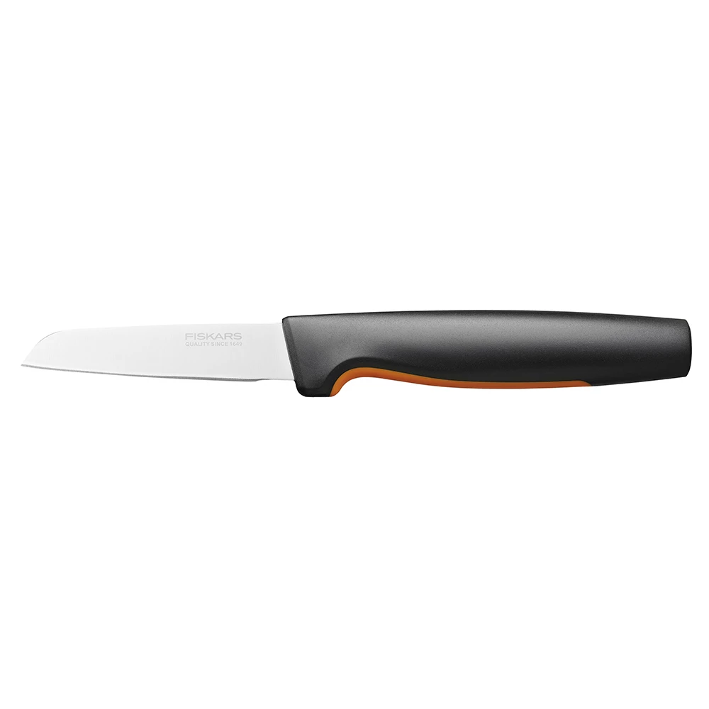 Кухонний ніж для овочів прямий Fiskars Functional Form, 8 см (1057544)