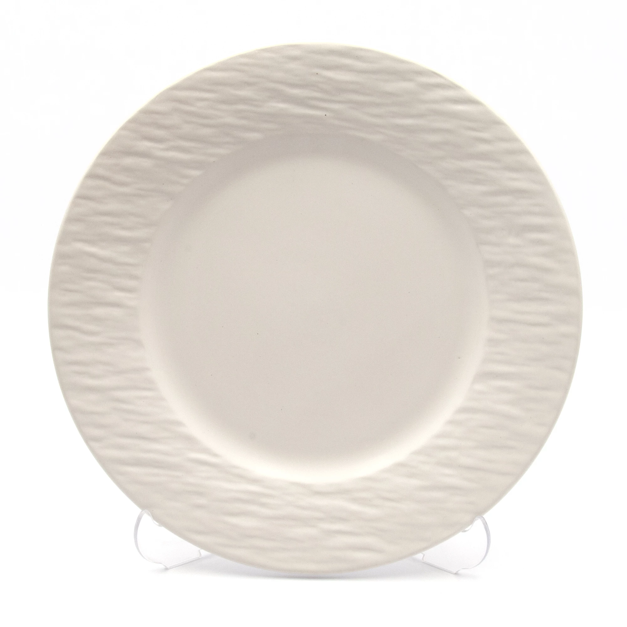 Тарілка обідня Milika Siana White керамічна 26,5 см (M0480-TRSC241006-105P-W)