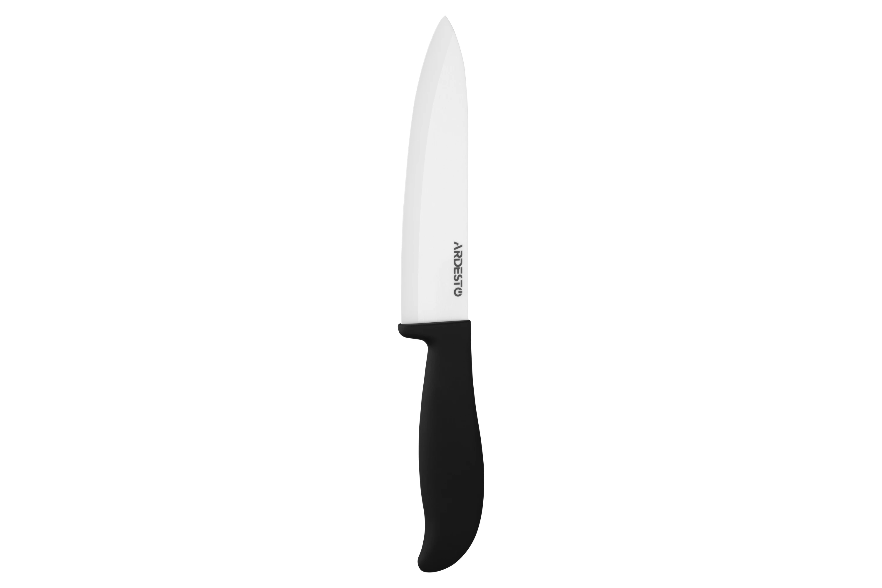 Ніж керамічний кухарський Ardesto Fresh 15 см чорний (AR2127CB)