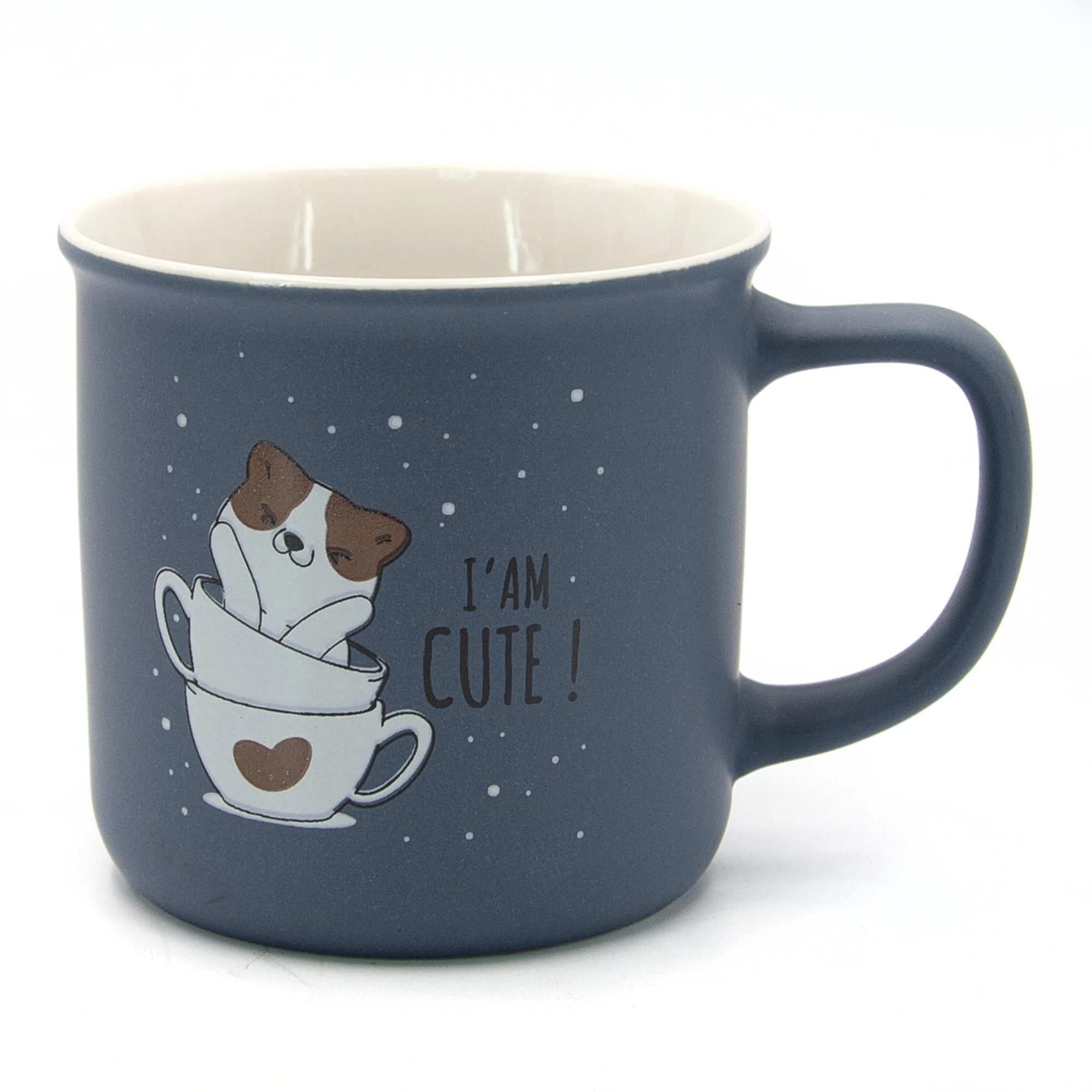 Кружка Milika CatfeCup Grey 320 мл (M0520-RX-N250413Grey)