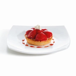 Тарелка десертная квадратная Luminarc Quadrato White 19 см (H3658)