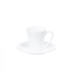 Чашка кофейная с блюдцем Wilmax 110 мл (WL-993054)