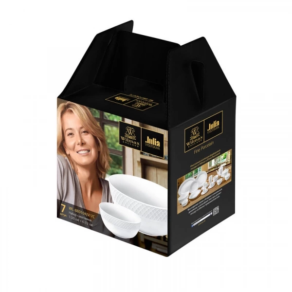 Набір салатників Wilmax 7 пр. (WL-880104-JV/7C) фото 3