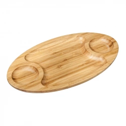Блюдо овальне три секції Wilmax Bamboo 45,5х25 см (WL-771041)