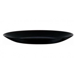 Тарілка обідня кругла Luminarc Zelie Black 25 см (V7145)