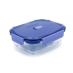 Ємність для їжі прямокутна Luminarc Pure Box Click Clack 370 мл (X0088)