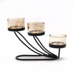 Подсвечник Melodia на 3 свечи 10см (HW74822)