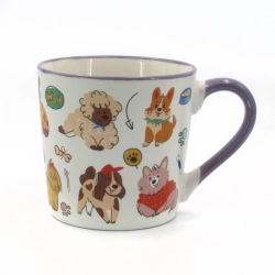 Кухоль Milika Feawyn DogsViolet 390 мл (M0520-B357-G3430D)