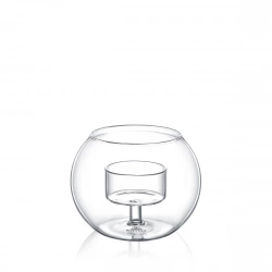 Подсвечник круглый Wilmax Thermo 10х8 см (WL-888973 / A)