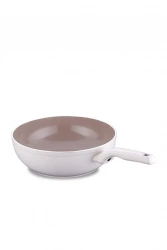 Сковорода Вок Korkmaz Ornella Sera 24×6,5 vanilla (A3984)