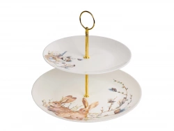 Блюдо двухъярусное Lefard "Easter Time" 21–27см (985-232)