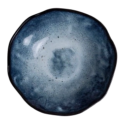 Миска Покутская Керамика Росохан Широкая синяя 0,9л (R020205)