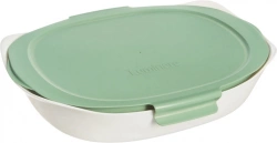 Форма для запекания прямоугольная Luminarc Smart Cuisine с пластиковой крышкой 34×25 см (V5944)