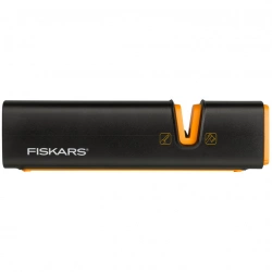 Точило для ножів Fiskars Edge, 16.5х3.5см, кераміка, пластик, чорний (1003098)