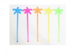 Набір мішалок для напоїв пальма 17,5см 10шт (EDC09-21)