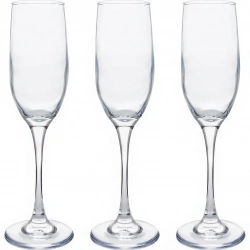 Набір з 3 келихів для шампанського LeGlass 170мл (602-001)