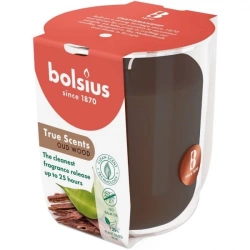 Свічка Bolsius True Scents в склі 80/73мм, агарове дерево (930370)