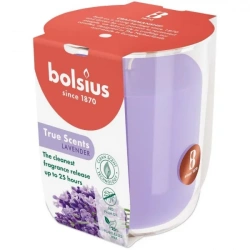 Свічка Bolsius True Scents в склі 80/73мм, лаванда (930377)