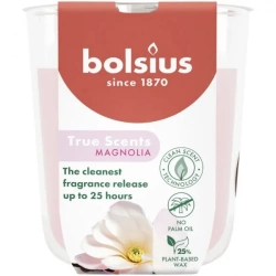 Свічка Bolsius True Scents в склі 80/73мм, магнолія (930304)