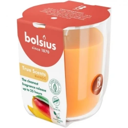 Свічка Bolsius True Scents в склі 80/73мм, манго (930310)