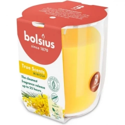 Свічка Bolsius True Scents в склі 80/73мм, мімоза (930356)