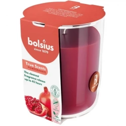 Свічка Bolsius True Scents в склі 97/85мм, гранат (940315)