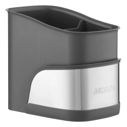 Органайзер для щіток Ardesto Minimalism 15х10х13,5см сірий (ARHB3102GS)