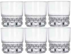 Набір склянок низьких Luminarc Quadrille 300мл - 6шт (P4788)