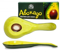 Підставка для ложок SnT Авокадо 26×11×2см (3650-21)