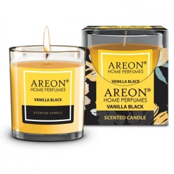 Ароматическая свеча Areon Vanilla Black 120гр CR02