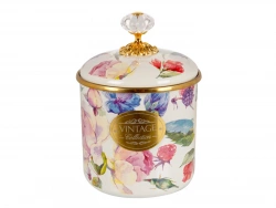 Банка для сипучих Elmani Peony з кришкою 1,25 л (763-001)