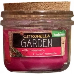 Свічка в склі з пробкою Bolsius 80/83 Citronella Розмарин (740318)