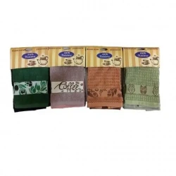 Комплект з 2-х махрових рушників GM Textile 400г/м² 30×50 mix (2713449820006)