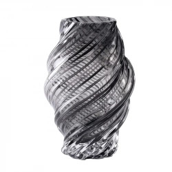 Ваза Ardesto Grazia 17×26 см сіра (AR3843)