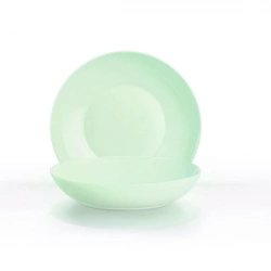 Тарілка глибока кругла Luminarc Apy Paradise Green 20см (X1121)