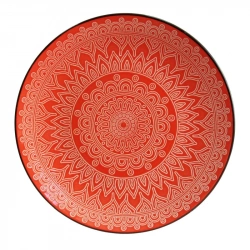 Тарелка обеденная круглая Astera Laces Coral 27 см (A0480-FY20D3)