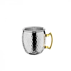 Кружка с узором Wilmax St.Steel 550 мл Silver (WL-552207)