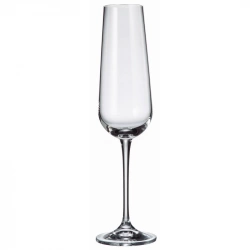 Набір келихів для шампанського Bohemia Ardea 220 мл 6 шт. (b1SF57)