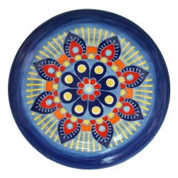 Тарелка десертная круглая Astera Arabesco Sapphire 21,5 см (A0470-DE 144-S3)