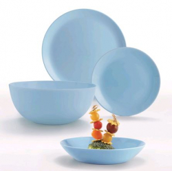 Сервіз столовий Luminarc Diwali Light Blue 19 пр. (P2961)