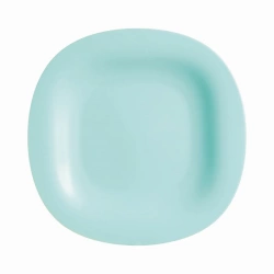 тарелка обеденный Luminarc Carine Light Turquoise квадратная 27 см (P4127)
