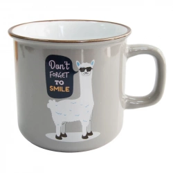 Кружка Milika Llama Smile 380 мл (M0420-124-03-236C)