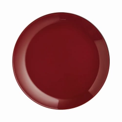 Тарелка десертная Luminarc Arty Burgundy круглая 20,5 см (P1002)
