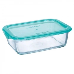 Емкость для еды Luminarc Keep'n'Box Lagoon прямоугольная 1220 мл (P5517)