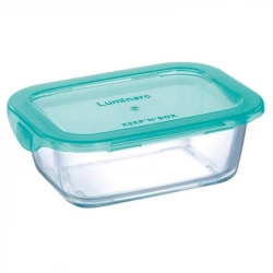 Емкость для еды Luminarc Keep'n'Box Lagoon прямоугольная 380 мл (P5519)