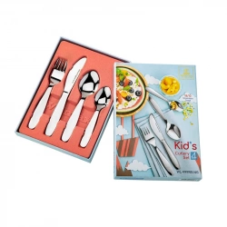 Набор столовых приборов для завтрака Wilmax Kids 4 шт. (WL-999901/4G)