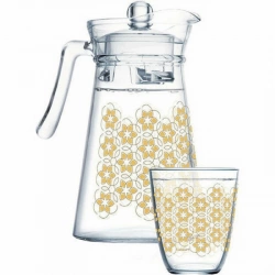 Набір для води Luminarc Neo Golden Flower Maze 7 пр. (Q0569)